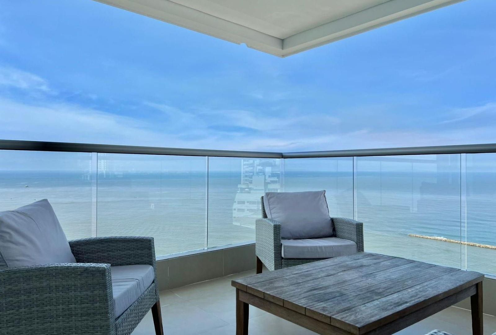 Oceanview Bocagrande Laguito Palmetto Sunset Building Apartamento