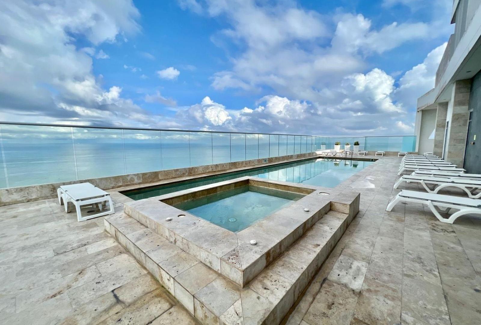 Oceanview Bocagrande Laguito Palmetto Sunset Building