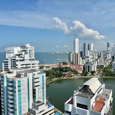 Oceanview Bocagrande Laguito Palmetto Sunset Building Apartamento *
