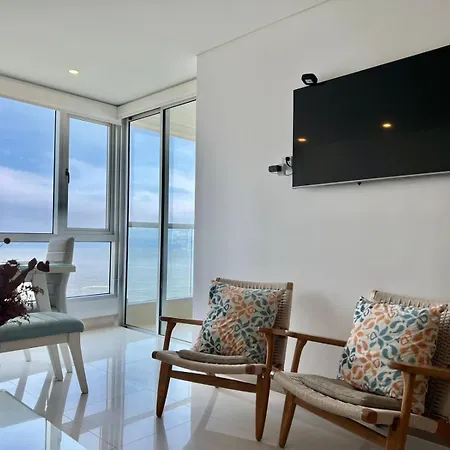Oceanview Bocagrande Laguito Palmetto Sunset Building Cartagena
