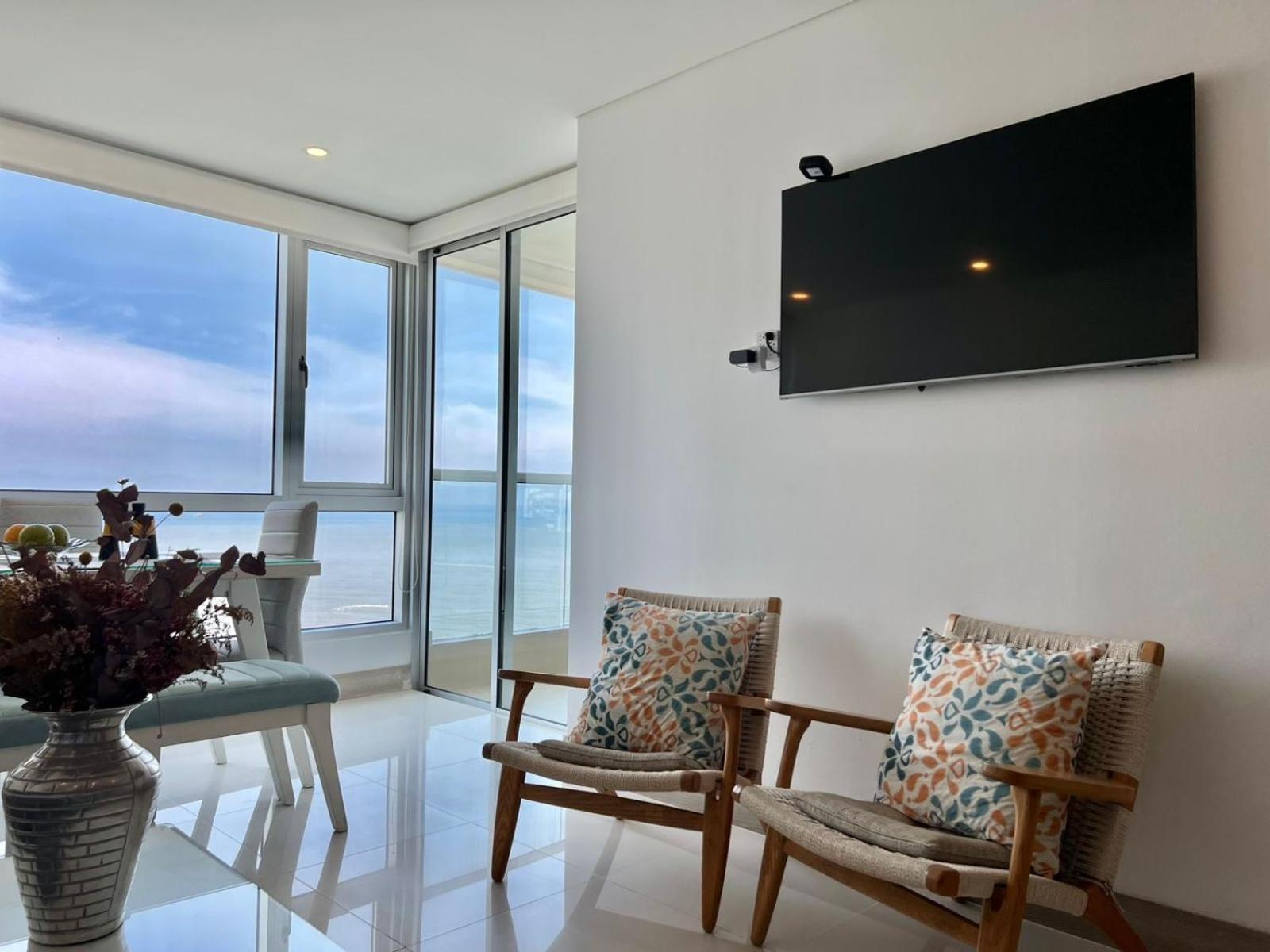 Oceanview Bocagrande Laguito Palmetto Sunset Building Cartagena