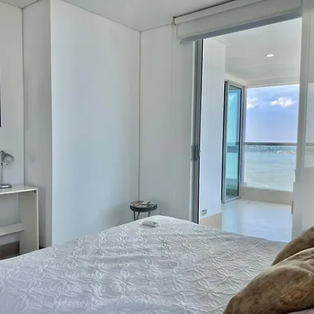 Oceanview Bocagrande Laguito Palmetto Sunset Building Apartment